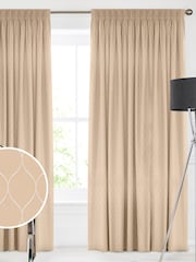 Champagne Gold Salli Made To Measure Curtains - Image 1 of 9