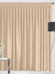 Champagne Gold Salli Made To Measure Curtains - Image 2 of 9
