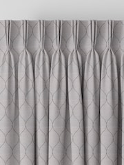 Graphite Salli Made To Measure Curtains - Image 5 of 9