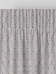 Graphite Salli Made To Measure Curtains - Image 6 of 9