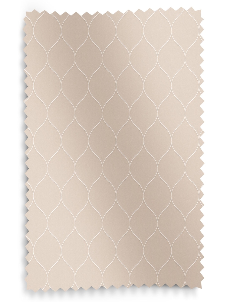 Natural Taupe Salli Made To Measure Curtains - Image 9 of 9