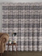 Charcoal Grey Scenery Made To Measure Curtains - Image 2 of 9