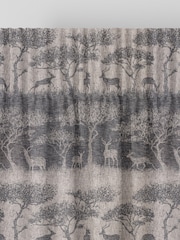 Charcoal Grey Scenery Made To Measure Curtains - Image 6 of 9
