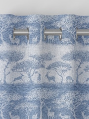 Danube Blue Scenery Made To Measure Curtains - Image 7 of 9