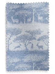 Danube Blue Scenery Made To Measure Curtains - Image 9 of 9
