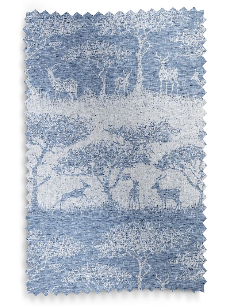 Danube Blue Scenery Made To Measure Curtains - Image 9 of 9