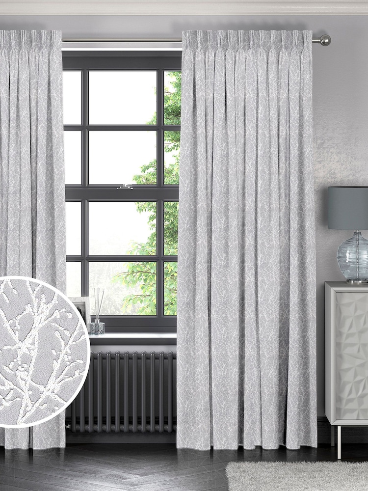 Graphite Grey Sidley Made To Measure Curtains - Image 1 of 9