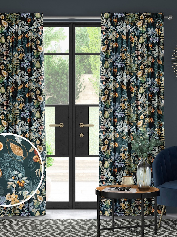 Forest Green Tulme Made To Measure Curtains - Image 1 of 9
