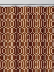 Terracotta Orange Walter Made To Measure Curtains - Image 8 of 9