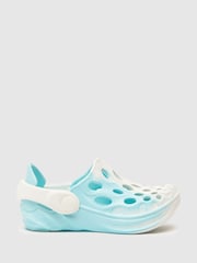 Schuh Blue Tone Rubber Sandals - Image 1 of 4