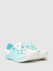 Schuh Blue Tone Rubber Sandals - Image 2 of 4