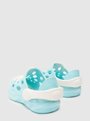 Schuh Blue Tone Rubber Sandals - Image 4 of 4
