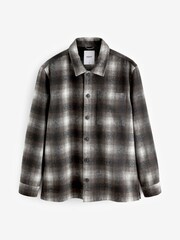 Braun & Weiss - Karierte Hemdjacke mit Wollanteil - Bild 9 von 11