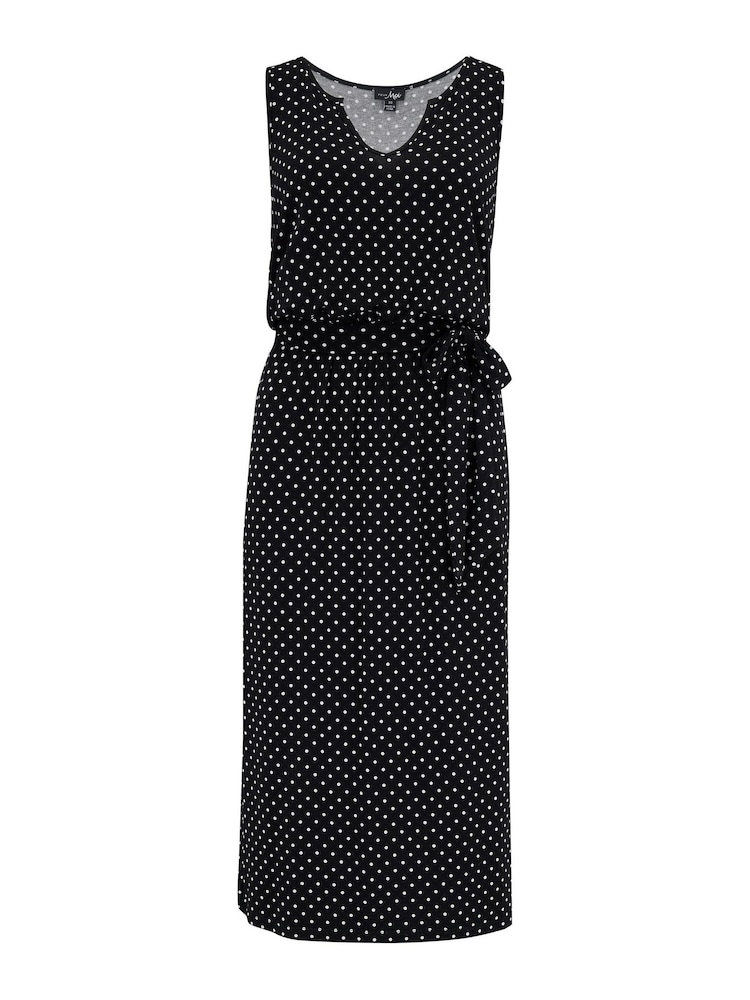 Pour Moi Black Jessie Notch Dress - Image 5 of 5