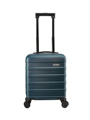 Cabin Max Green Black Anode Four Wheel Carry On Easyjet Sized Underseat 45cm Suitcase - Image 1 of 4