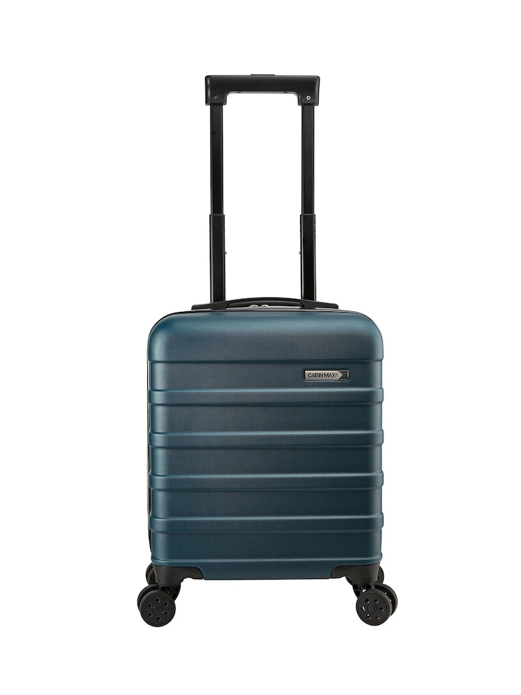 Cabin Max Green Black Anode Four Wheel Carry On Easyjet Sized Underseat 45cm Suitcase - Image 1 of 4