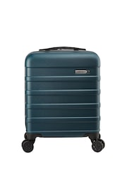 Cabin Max Green Black Anode Four Wheel Carry On Easyjet Sized Underseat 45cm Suitcase - Image 4 of 4