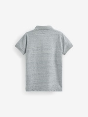 Grey Short Sleeve Polo Shirt (3-16yrs) - Image 2 of 2