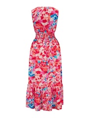Pour Moi Red Carmen Woven Dress - Image 5 of 5