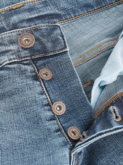 Mid Blue Skinny Ultimate Comfort Super Stretch Jeans - Image 7 of 9