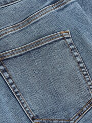 Mid Blue Skinny Ultimate Comfort Super Stretch Jeans - Image 8 of 9
