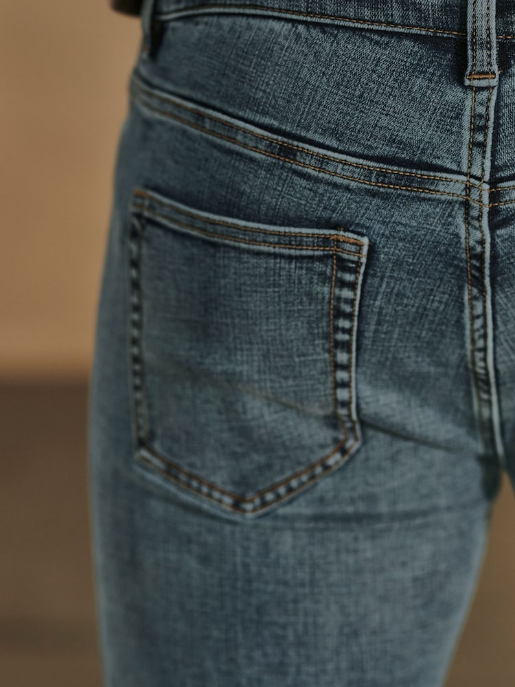 Chalk Blue Slim Motion Flex Stretch Slim Fit Jeans - Image 5 of 8
