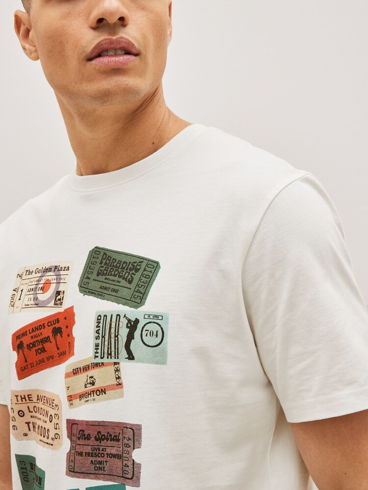 Music Mix Print T-Shirts 3 Pack - Image 11 of 11