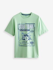 Music Mix Print T-Shirts 3 Pack - Image 4 of 11