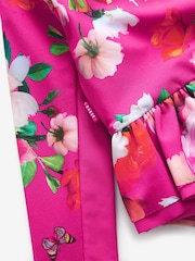 Baker by Ted Baker Pink Floral Sunsafe Swimsuit - Image 8 of 10