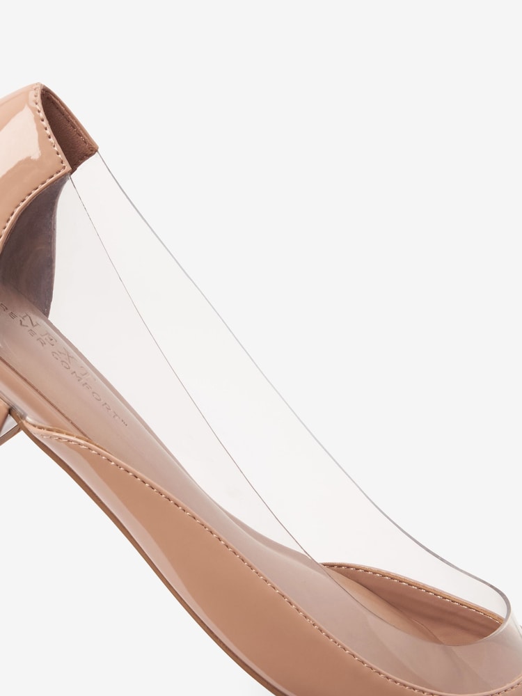 Goli - Koničast balerinke iz vinila Forever Comfort® - Slika 5 iz 5