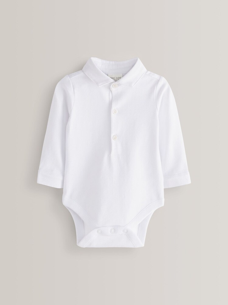 White Shirt Baby Bodysuit - Image 1 of 2