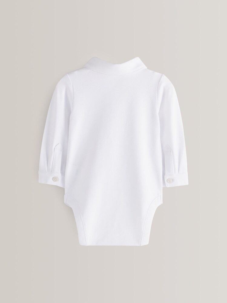 White Shirt Baby Bodysuit - Image 2 of 2