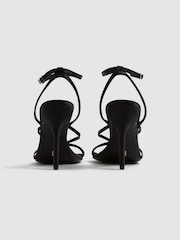 Reiss Black Camilla Strappy Sandal Heels - Image 5 of 5