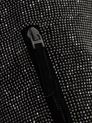 Reiss Black Clement Crystal Point Knee High Boots - Image 7 of 7