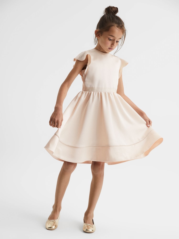 Reiss Ivory January 4-9 yrs Occasion Dress - Image 1 of 7 Reiss Ivory January 4-9 yrs Occasion Dress - Image 1 of 7