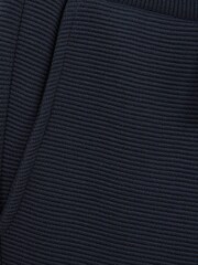 Airforce Blue - Reiss Clyde Gerippte Jersey-Jogginghose - Bild 5 von 5