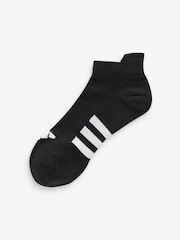 adidas Dark Black Performance Light Low Socks 3 Pack - Image 2 of 6