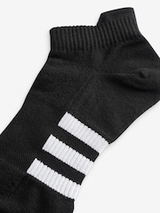 adidas Dark Black Performance Light Low Socks 3 Pack - Image 5 of 6