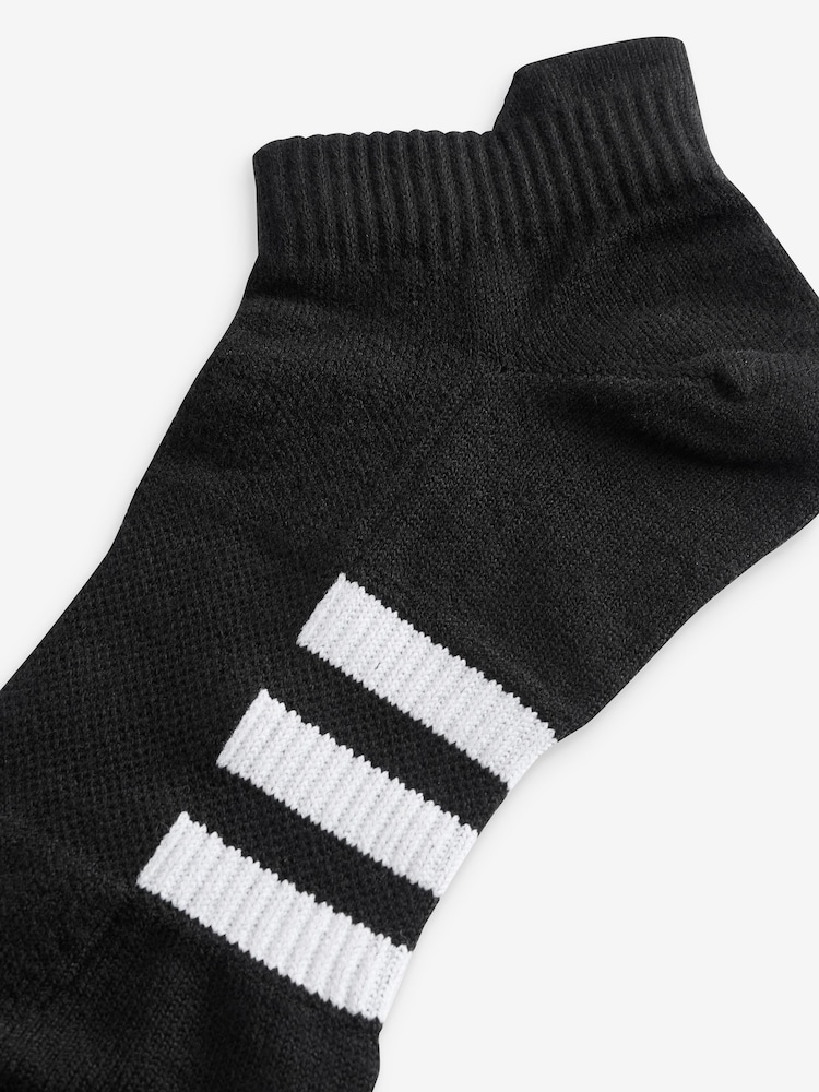 أسود داكن - حزمة من 3 جوارب منخفضة خفيفة من Adidas - Image 5 of 6