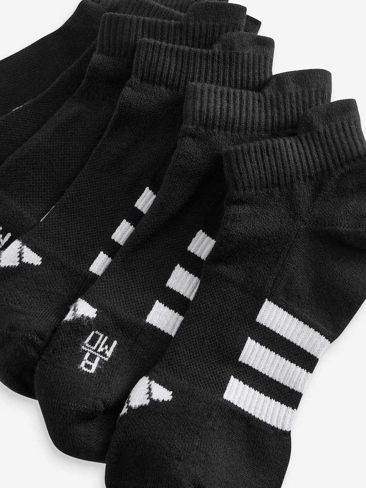 أسود داكن - حزمة من 3 جوارب منخفضة خفيفة من Adidas - صورة 6 من 6 أسود داكن - حزمة من 3 جوارب منخفضة خفيفة من Adidas - صورة 6 من 6