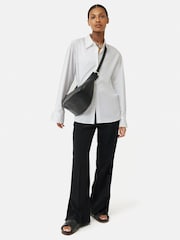 Jigsaw Black Melbury Soft Leather Bag - Image 1 of 7