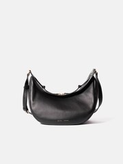 Jigsaw Black Melbury Soft Leather Bag - Image 3 of 7