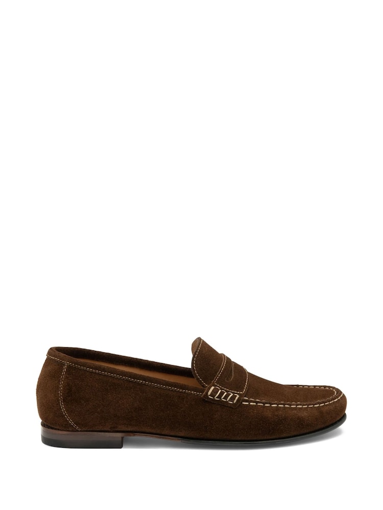 Loake Suede Slip On Shoes - Image 1 of 3