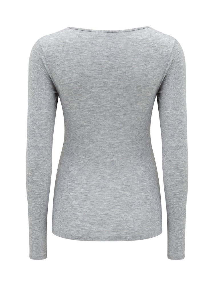 Pour Moi Light Grey Roll Neck Round Neck - Image 4 of 4 Pour Moi Light Grey Roll Neck Round Neck - Image 4 of 4