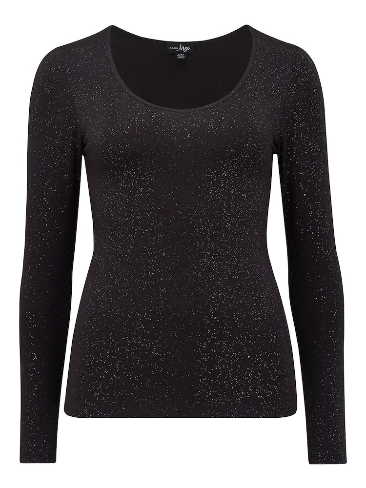 Pour Moi Dark Black Round Neck - Image 4 of 5