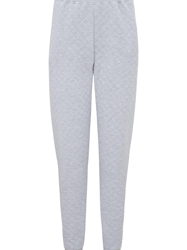Pour Moi Grey Quilted Lounge Pyjamas - Image 8 of 8