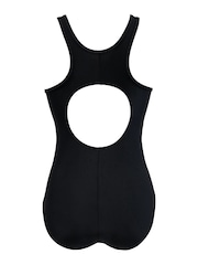 Pour Moi Black & Pink Energy Chlorine High Neck Zip Front Swimsuit - Image 5 of 5