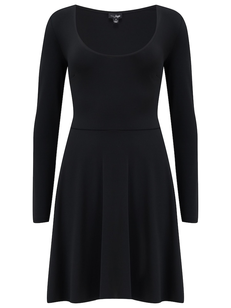slinky skater dress Kaiia - Off Shoulder Mini Skater Dress - Women - Polyester/Elastane - 2 US