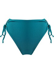Pour Moi Blue High Waist India Bikini Bottom - Image 3 of 4