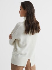 Джемпер из шерсти и кашемира с высоким воротом Reiss Sarah - Изображение 5 из 7